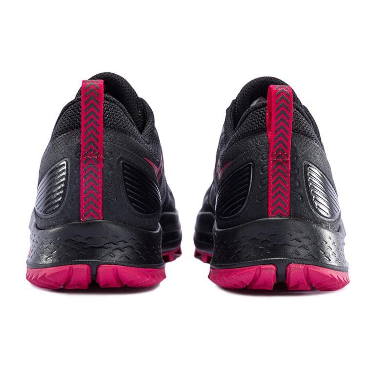 SAUCONY Women's Peregrine 10 Wide 'Black Barberry' S10556-20