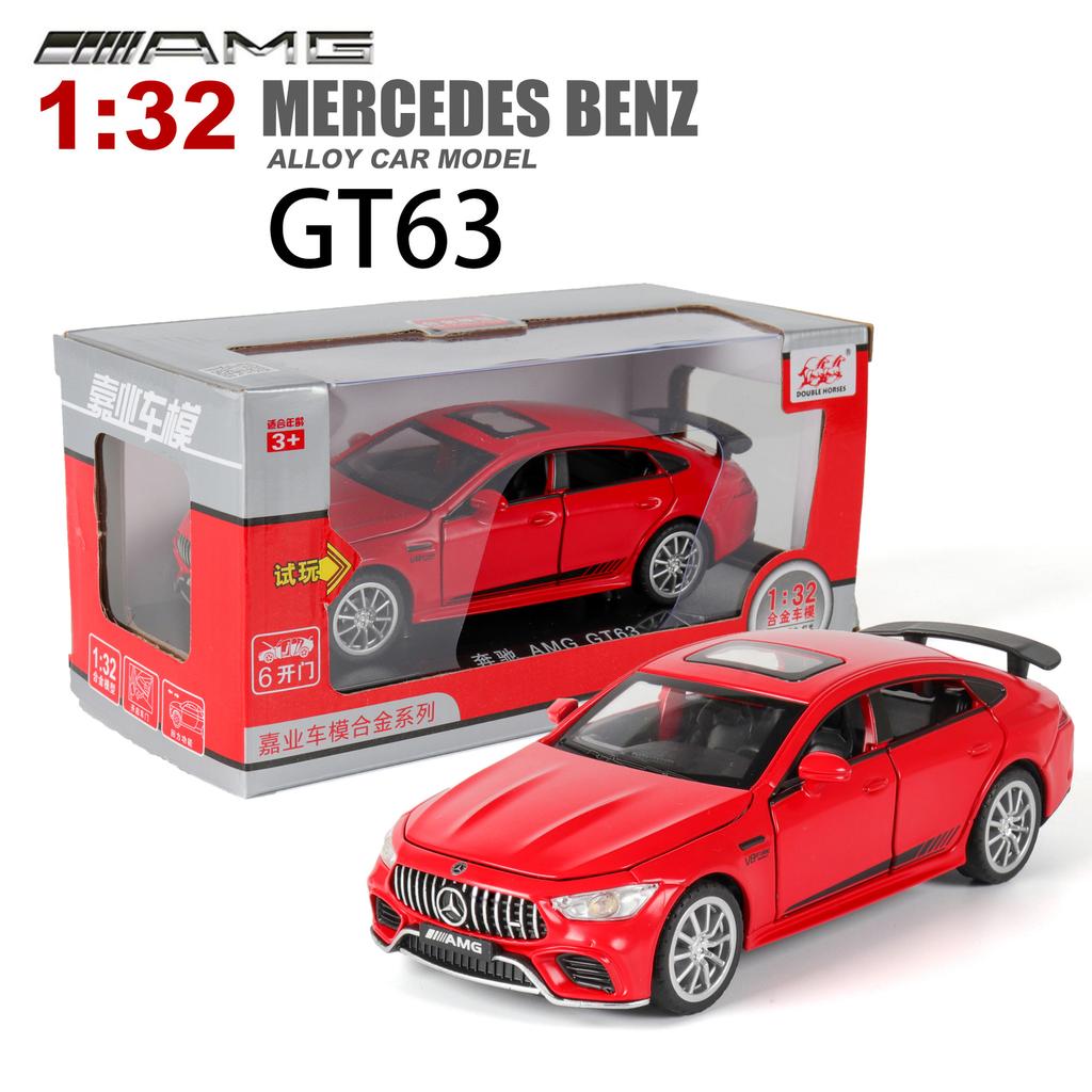 Mașină turnată sub presiune 1/32 Benz AMG GT63 Model de mașină, trage înapoi cu sunet și lumină mașină de jucărie pentru băieți, fete, cadou pentru adulți