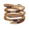 Stylish Retro Snake Necklace Multi Wear Option as Chokers Bracelet or Armband Adjustable Flexible Alloy Materials