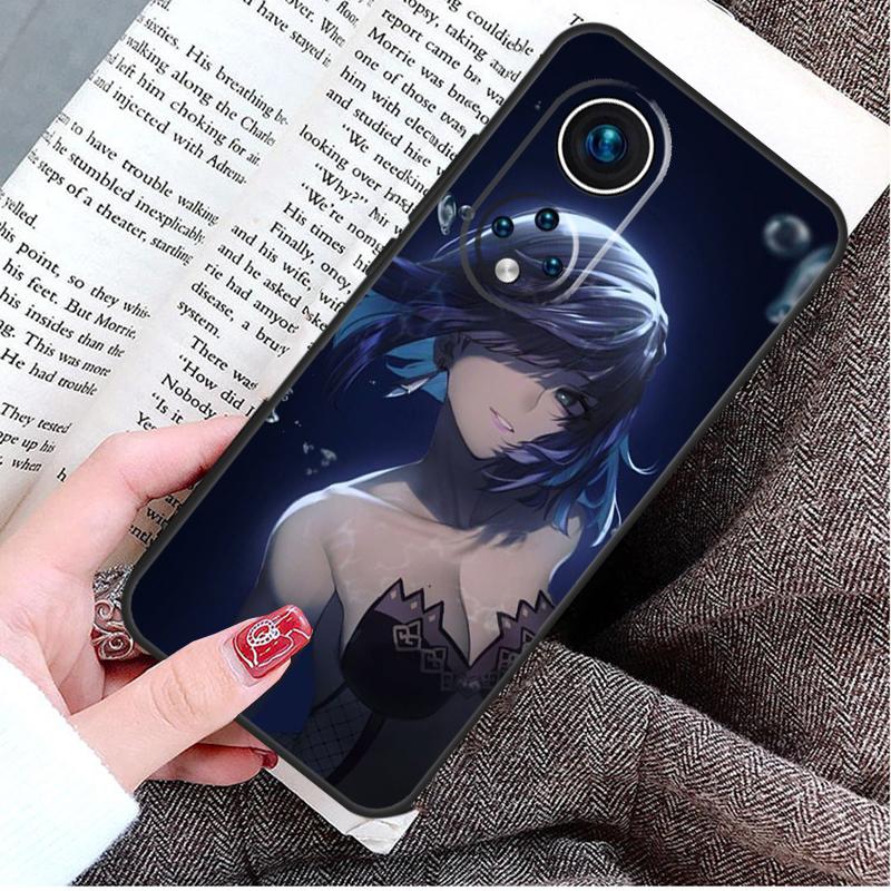 Yelan Genshin Impact Case For Honor Magic 8 6 7 Lite Honor 400 200 Pro 50 70 90 X8c X8b X9a X9c X9b X9d Win Cover