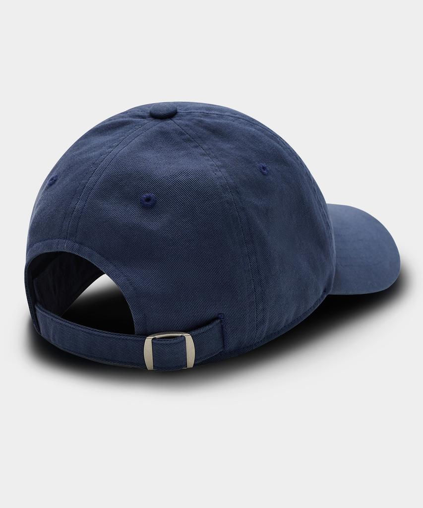 Dimiteulibeullaeg Vlad Washed Applique Ball Cap_Navy