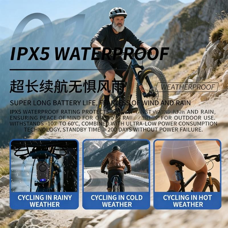 Advanced Anti Theft Security Alarm for Bicycles Motorcycles Electric Scooters with Wireless Remote Control