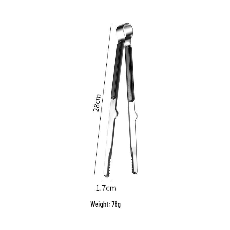 

Stainless Steel Korean BBQ Tongs Set