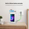 5Inch Acrylic Video Photo Frame Automatic Rotation Feature 1200mAh Rechargeable Battery For Home and Office Decoration