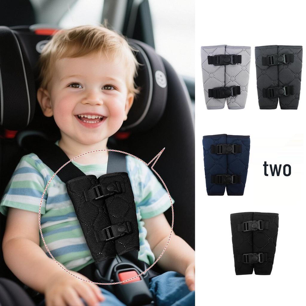 Portable Baby Car Seat and Stroller Strap Cover: Anti-Kick Shoulder Protector and Safety Belt.