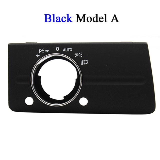 W211 Dashboard Black Beige Headlight Lamp Switch Cover Panel For Mercedes Benz E Class 320 350 550 2003 2004 2005 2006 2007 2008