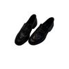 Soft Leather Version~ Versatile Commuting Retro Light Mouth Round Head Thick Heel Loafers Casual One-pedal Small Leather Shoes Women's Single Shoes