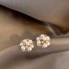 Niche Style Pearl Female Fancy Earrings Best Selling Flowers