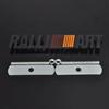 Car Grill Emblem Auto Front Grille Badge For Mitsubishi Ralliart Logo Lancer Asx Outlander Pajero Sport Car Styling Accessories QS1