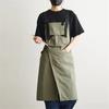 Simple Cross Strap Apron Stain-proof Cleaning Aprons Waiter Sleeveless Apron  Household