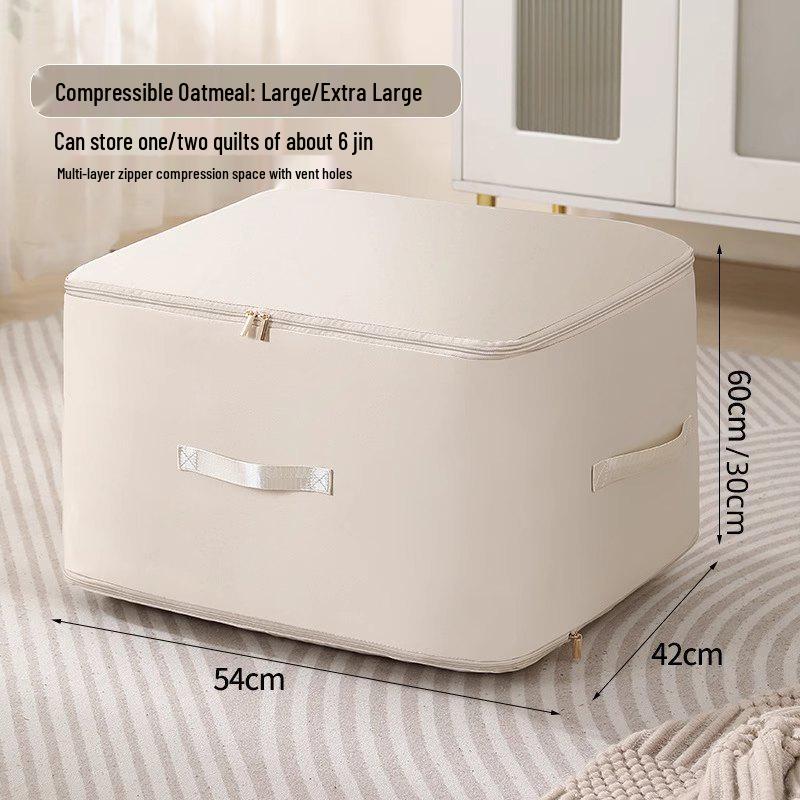 Quilt and Clothes Compression Storage Bag for Bedding and Down Jackets