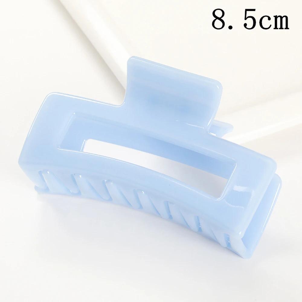 Korean Women Girls Plastic Hair Claws  Clips Headwear Large Size Pin Crab Barrette Fashion Ornament  Accessories