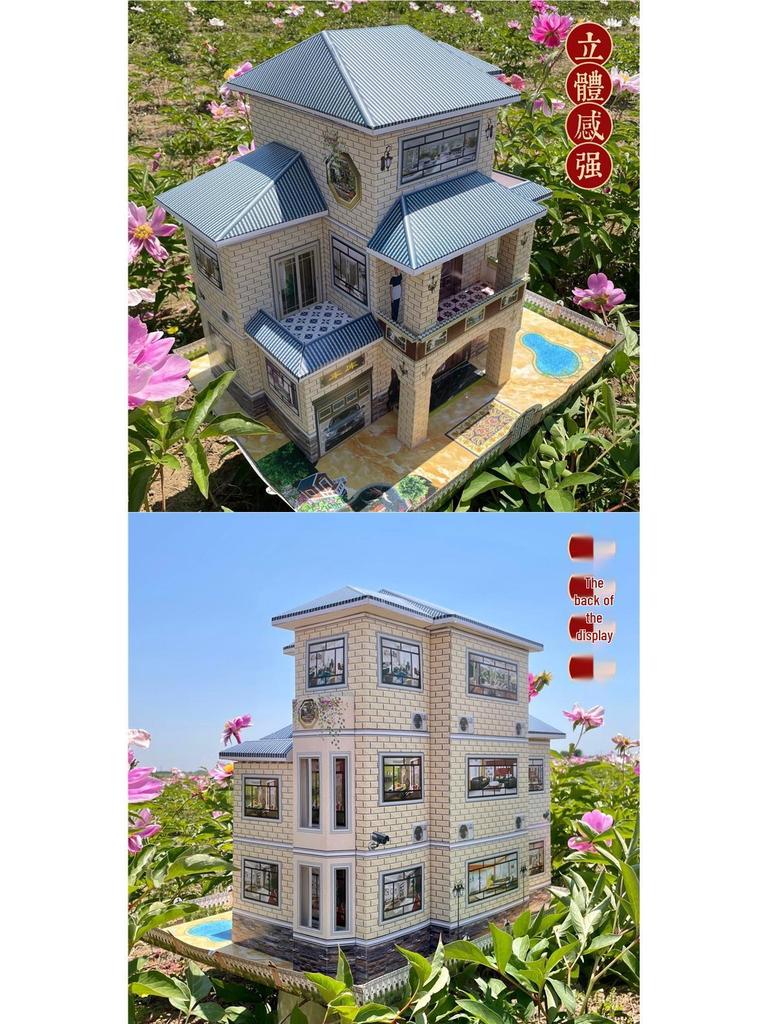 Spirit House Crafts & Supplies: Paper Houses, Figures, and Money for Anniversaries & Festivals