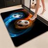 Football Game Patterned Rug Allseason Carpet For Bathroom Kitchen Home Decor New Year Gift