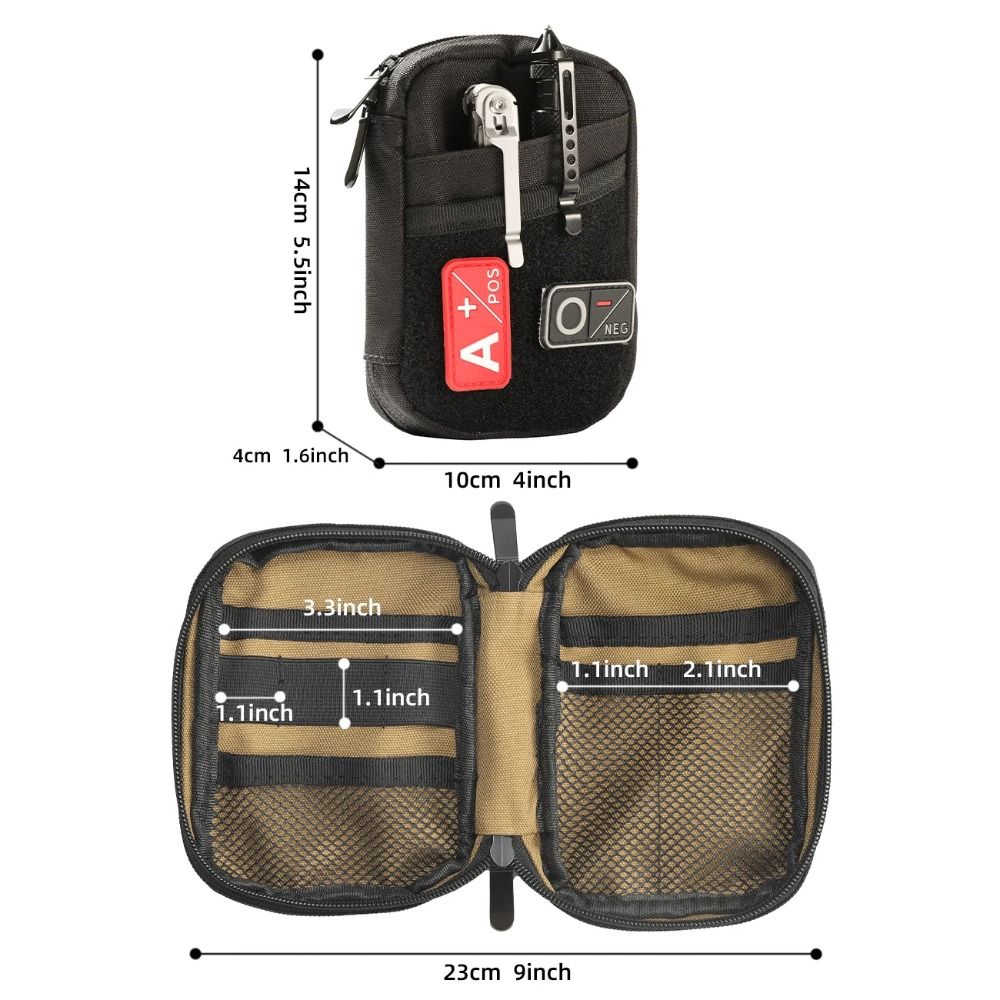 Tool Pocket EDC Pouch Pocket Sundries Bag Tool Storage Bag EDC Organizer Pouch  Hiking Accessories