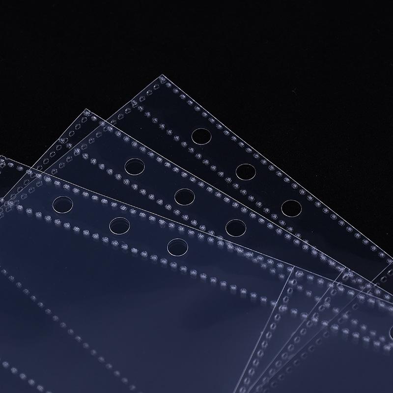 10/20 Pcs 3 Inch Idol Card Kpop Photocard Sleeves 4 Grids 6 Ring A5 Photo Album Binder Refill Inner Sheet