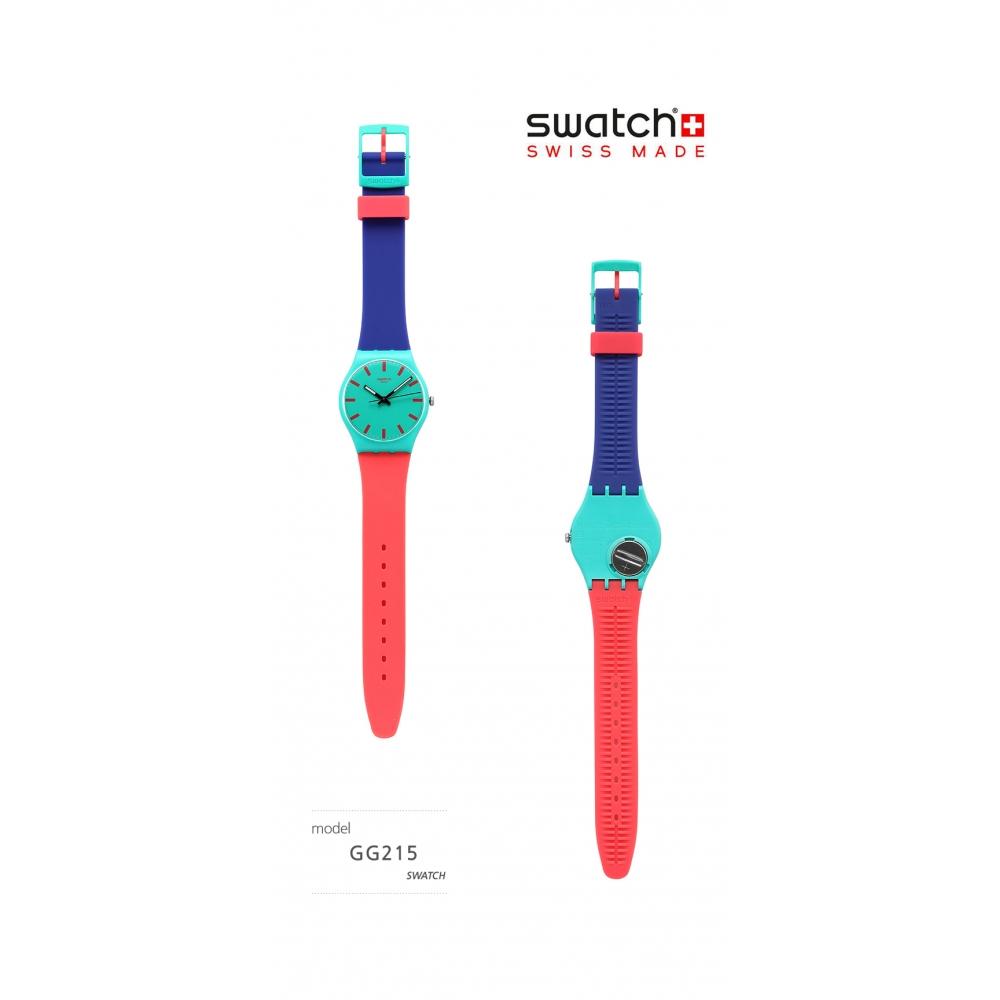 Swatch Gg215 Shunbukin Публичные Уретановые Часы