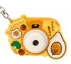 Sanrio Gudetama Kameraförmiger Lichtprojektor Schlüsselanhänger ( Miniaturspielzeug ) NEU