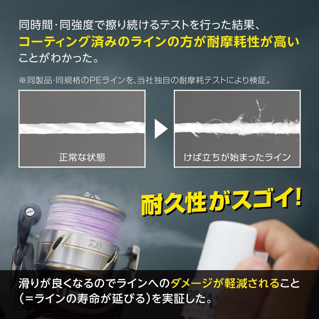 MORRIS Line Coating Agent Varivas PE To Commercial Use 320ml Shut!