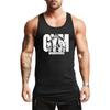 Muscleguys Summer Running Sweat-absorbing Sports Tank Top Men's Sleeveless Fitness Clothes