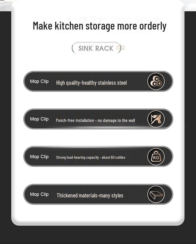 Multi-functional Kitchen Storage and Draining Rack for Bowls, Plates, Utensils, and Chopsticks