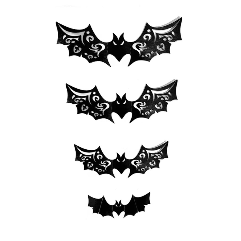Halloween Stickers, Wall Stickers, Hollowed Out Scenes, Props, Wallpapers, Holiday Decorations