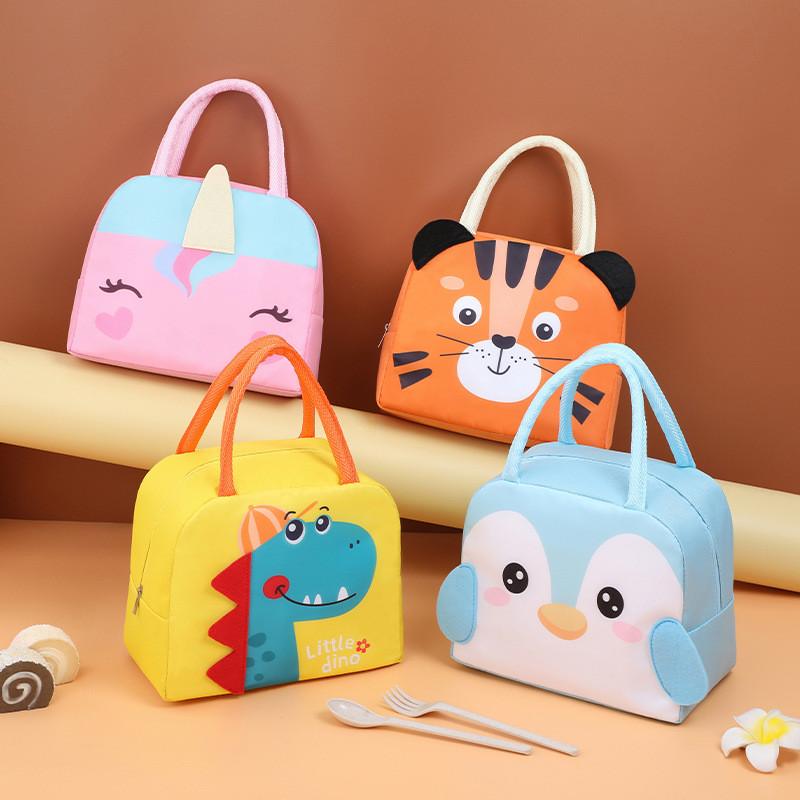 Cute Lunch Box Reusable Lunch Bags for Women Cute Lunchboxes Kawaii Animal Lunch Bag Cooler for Picnic Office Work Travel