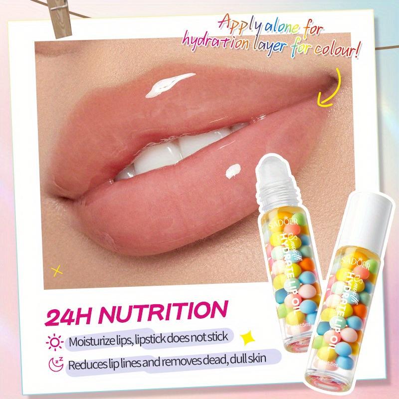 Moisturizing and Repairing Lip Oil Lipstick Deeply Nourishes The Lip Skin, Improves Lip Dryness, Making The Lips More Moisturized.