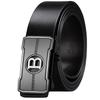 New Men'S Belt High-End Cowhide Automatic Buckle Leather Belt Middle-Aged And Young Fashion Belt