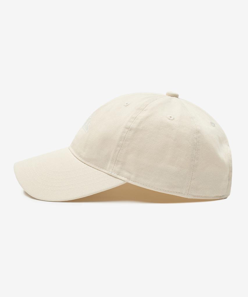 LADY VOLUME Books Cotton Ball Cap (Beige)
