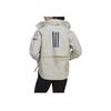 adidas Terrex CW Myshelter RR Printed Zip-Up Hooded Jacket Women Outerwear Grey HG6024