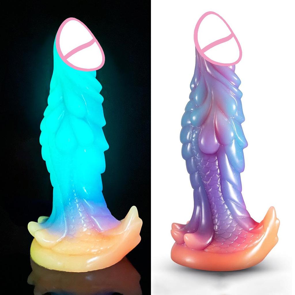 Dragon Scale Anal Plug for Men and Women - Silicone BDSM Dilator and Masturbator Toy