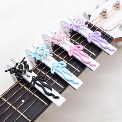 Magischer Meteor Schmetterling Kapo für Akustik-, E-Gitarre und Ukulele