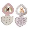 Foldable Phone Silicone Mold Epoxy Jewelry Mold for Resin Casting Keychain Photo Frame Home Decor Heart Pendant Mold