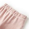 Pantalons pour enfants velours côtelé rose clair 92/104/116/128/140