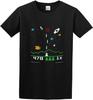 Sheldon Cooper Astrosmash Intellivision Video Game Erwachsene Mens Black T Shirt Top Unisex Tee