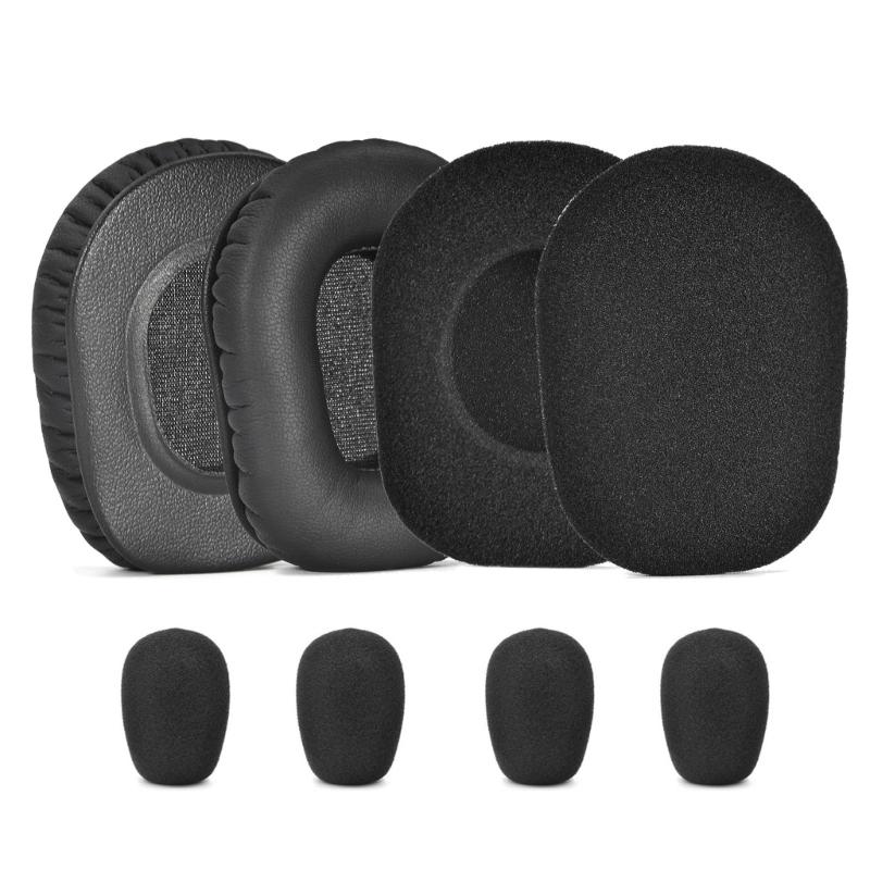 Replacement Ear Cushions for Vxi 3450XT B350XT Headphone Noise Isolation Design Earmuff Earpads Ear Cover Mic Windshield