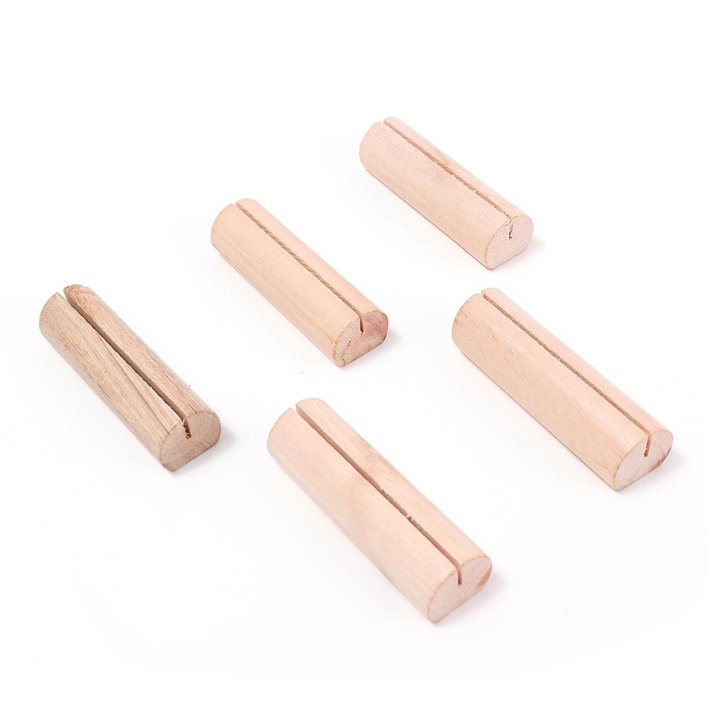 

Держатель для фотокарточек из древесной щепы, 5 шт.