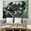 Dragon's Glimmering Fish Tapestry Hanging for Bedroom,Livingroom, Playroom,Decor Art Room Wall Tapestry Holiday and Birthday Gifts