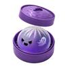 Dumpling Desktop Ornaments 1/2/3Pcs Purple Ghost Squeeze Toy Halloween Steamed Bun Desk Toy Stress Relief Clear Ball Fidget Soft