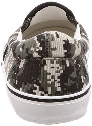 K-Work Safety Camo Slip-On Sneakers with Resin Toe Cap and Water-Repellent Camouflage Pattern, SS4-DGCM-265, Digital Camo, Size 26cm