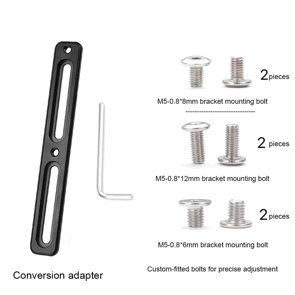 Bottle Cage Hole Position Adjuster Aluminum Alloy Road Bike Bottle Cage Regulator Multifunctional Lightweight Cycling Equipment