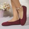 Women Flats Office Slip On Ballet Shoes Casual Comfortable Loafers Lightweight Outdoor Walking Sneakers Women Zapatos De Mujer