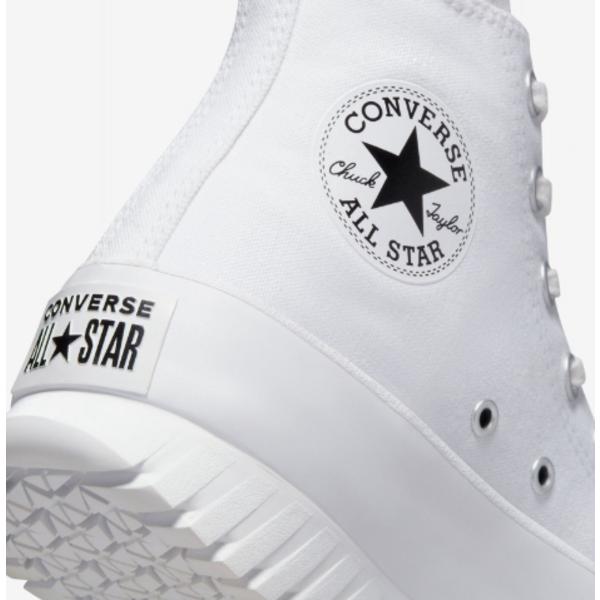 Converse High Top Canvas Sneakers White A00871c
