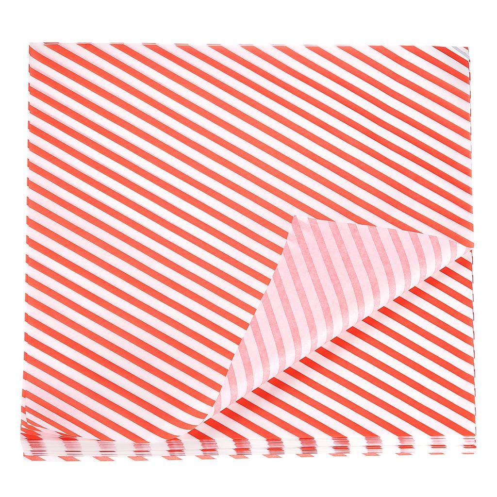 200 vnt. kvadratiniai dryžuoti vaško popieriaus lakštai 12" x 12" Tepalą sugeriantis sauso maisto vyniojamasis popierius sumuštiniams, kepimo popieriaus įklotai, vyniojimas