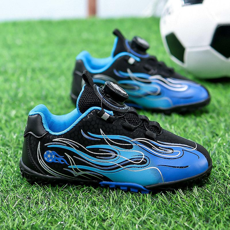 Barn Fotballstøvler Torv Barn Klosser Gresstrening Fotballsko Gutter Jenter Profesjonelle innendørs fotballsko Sklisikker utendørs Futsal Fotballsko