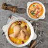 10.5-inch Ceramic Double-Ear Large Soup Bowl with Anti-Scald, Perfect for Sauerkraut Fish and Instant Noodles
