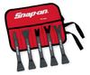 Set of Reinforced Snap-on Prybars, 5, Nylon, Scratch-Resistant [PBN500]