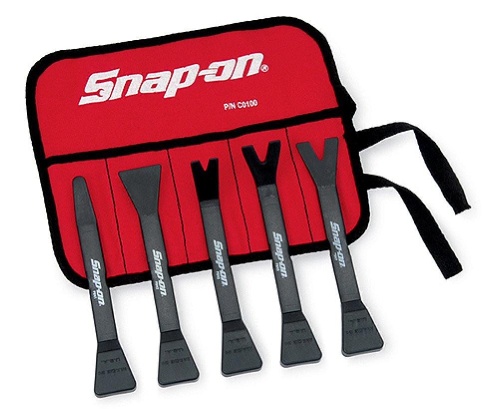 Set of Reinforced Snap-on Prybars, 5, Nylon, Scratch-Resistant [PBN500]