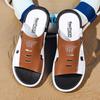 Men's slippers summer 2 new non-slip outer sandals one-word beach sandals